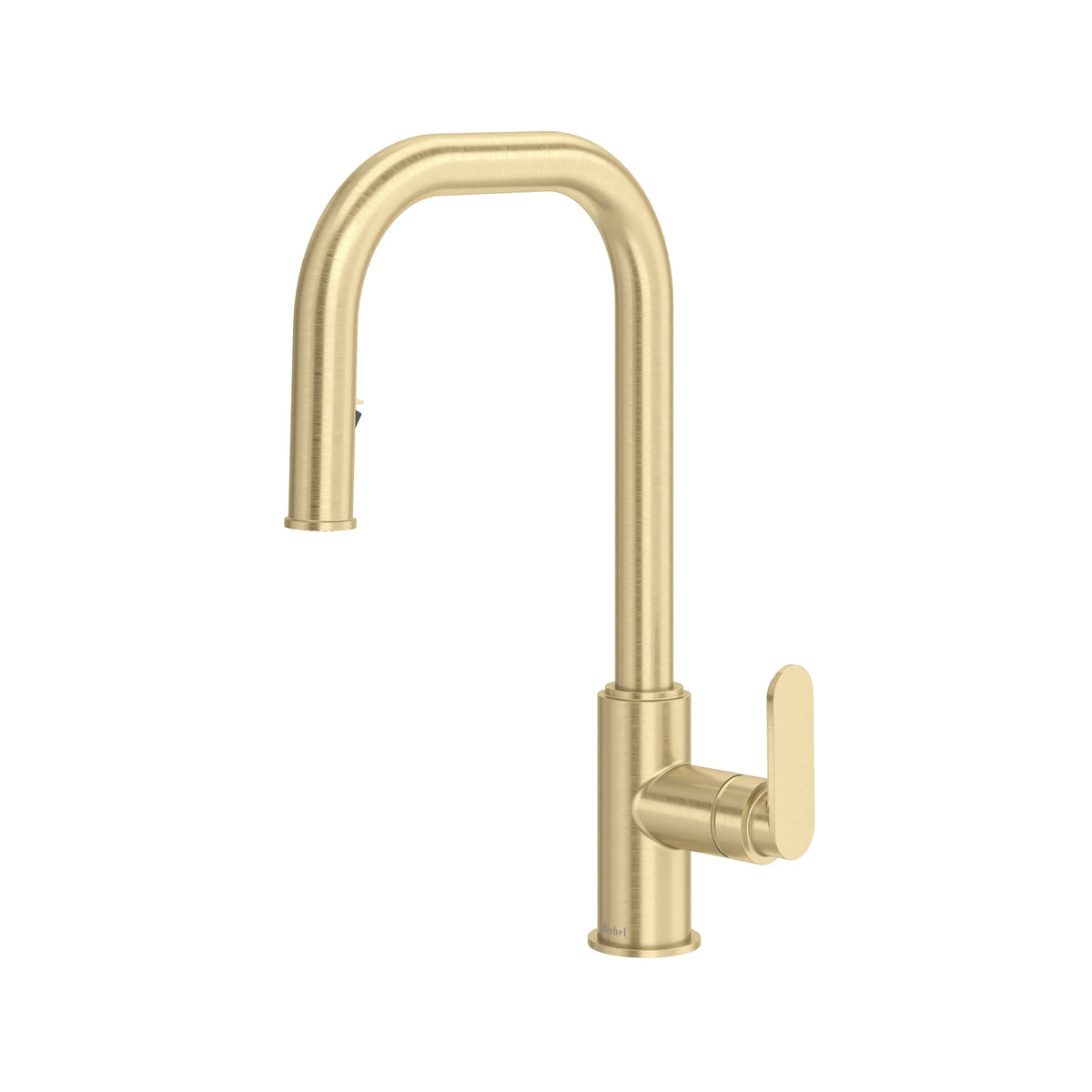 Riobel Arca Pull-Down Kitchen Faucet U-Spout - Satin Brass US4 (AASQ201US4)