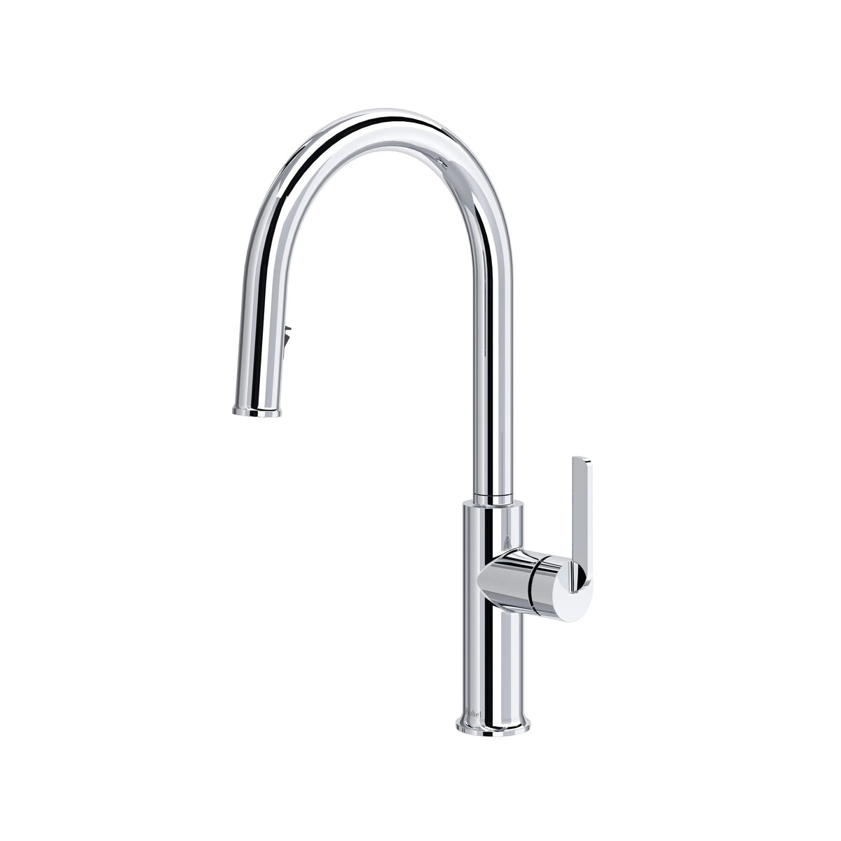 Riobel Authentica Pull-Down Kitchen Faucet with C-Spout - Chrome (AU201C)