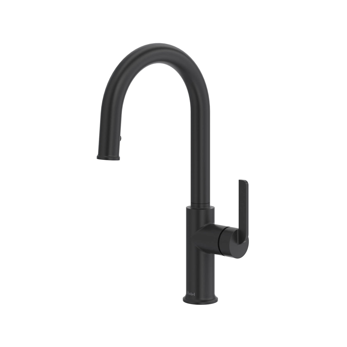 Riobel Authentica Pull-Down Kitchen Faucet with Single Spray - Black (AU101BK)