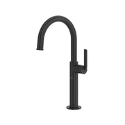 Riobel Authentica Single Handle Tall Bathroom Faucet - Black (AUL01BK)