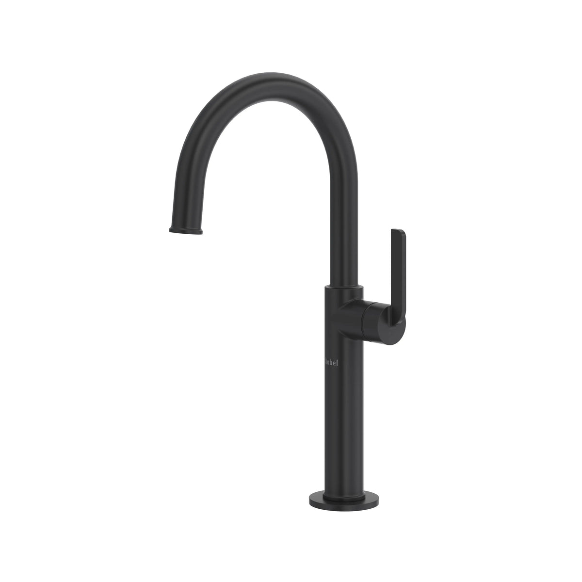 Riobel Authentica Single Handle Tall Bathroom Faucet - Black (AUL01BK)