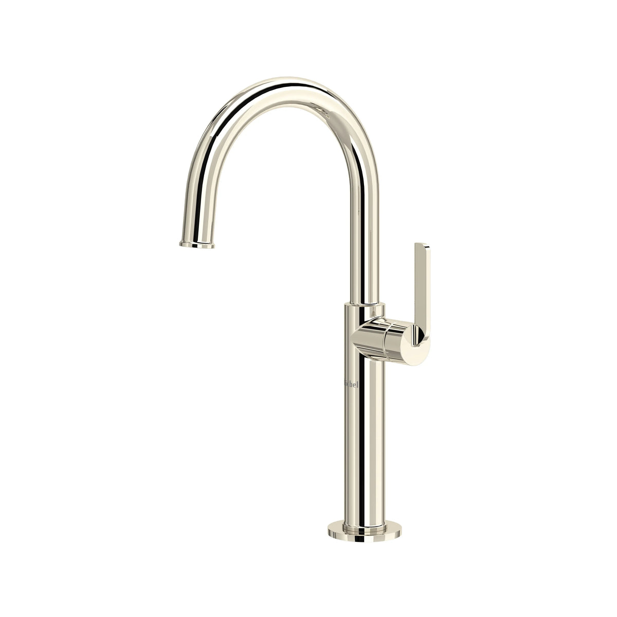 Riobel Authentica Single Handle Tall Bathroom Faucet - Polished Nickel (AUL01PN)