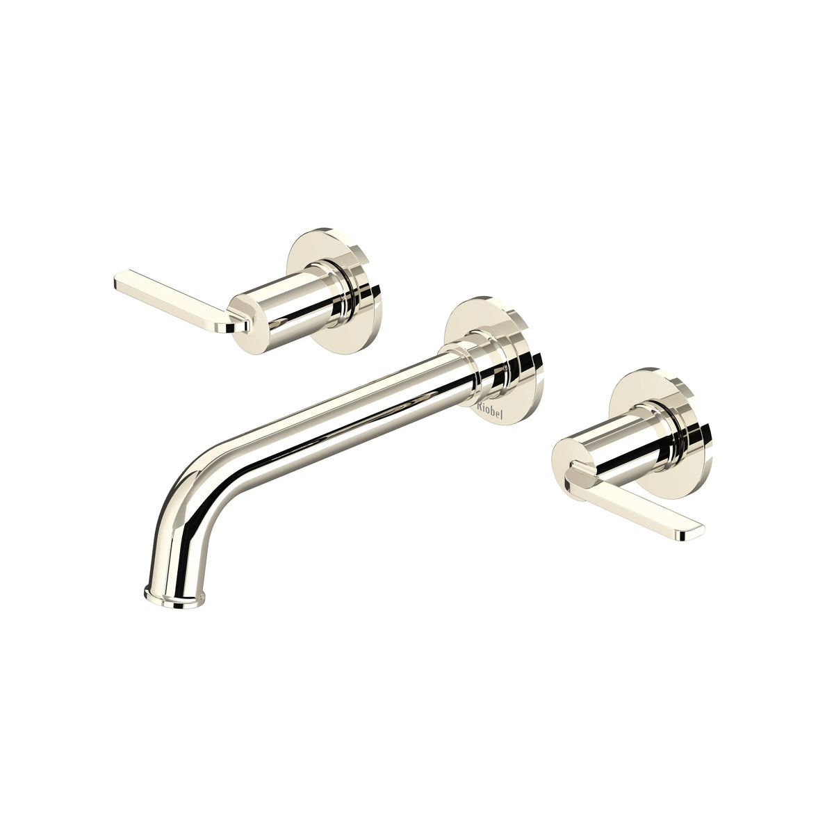 Riobel Authentica Wall-Mount Bathroom Faucet Trim - Polished Nickel (TAU03PN)
