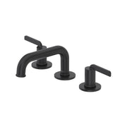 Riobel Authentica Widespread Bathroom Faucet with Low Spout - Black (AUSQ08BK)