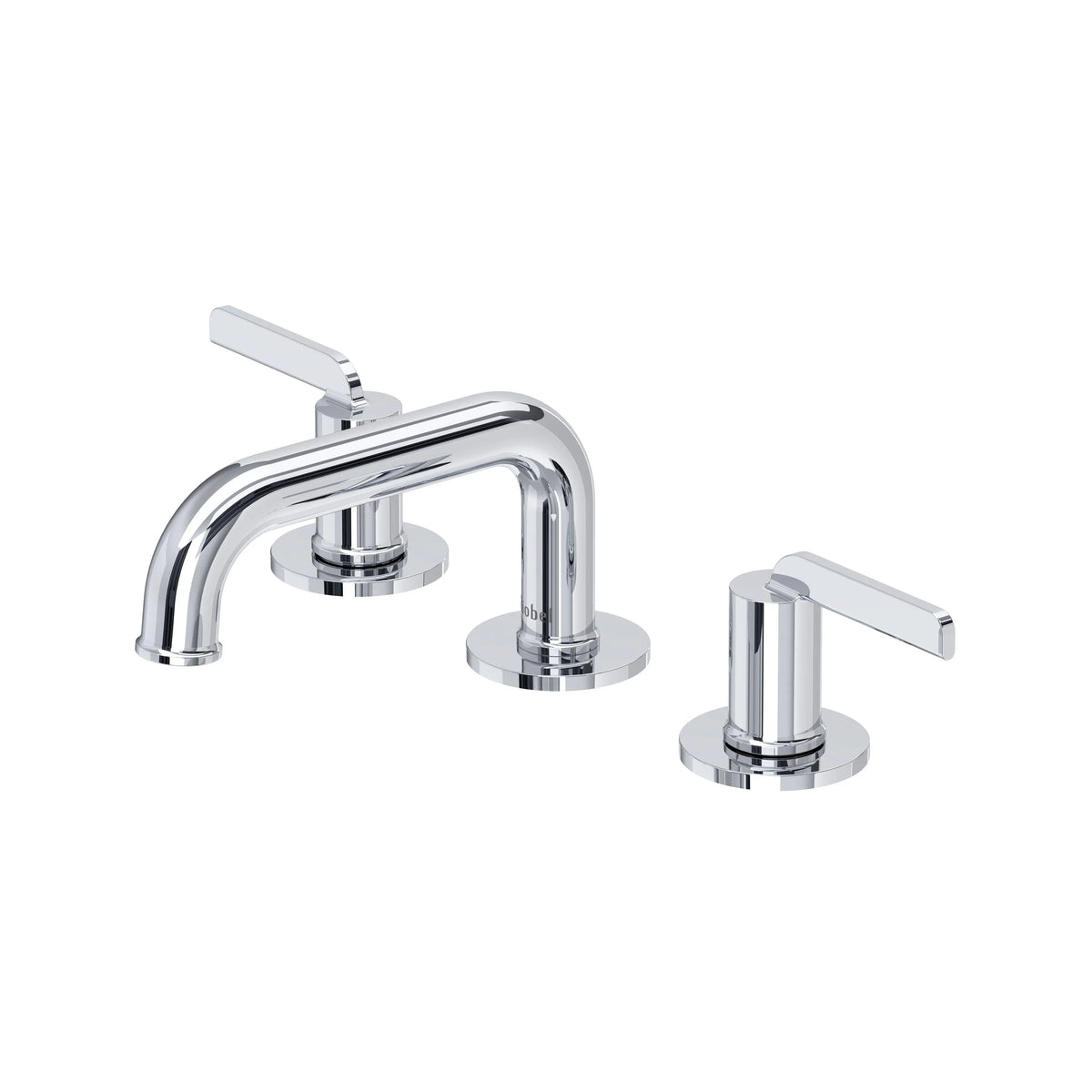 Riobel Authentica Widespread Bathroom Faucet with Low Spout - Chrome (AUSQ08C)