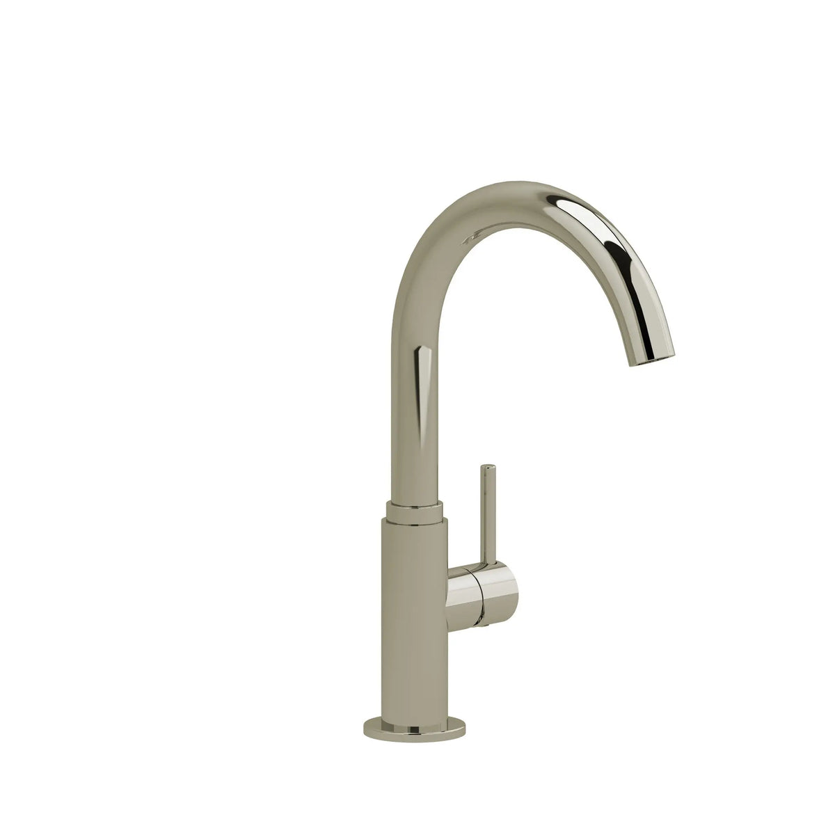 Riobel Azure Bar/Food Prep Kitchen Faucet With C-Spout - Polished Nickel (AZ601PN)