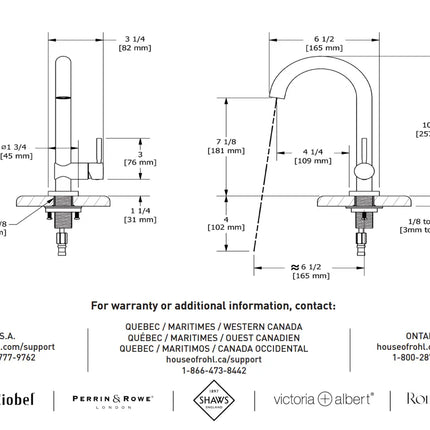 Riobel Azure Filter Kitchen Beverage Faucet AZ701 - Plumbing Market