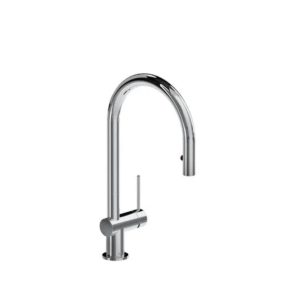 Riobel Azure Pull-Down Kitchen Faucet With Single Spray - Plumbing Market