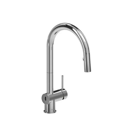 Riobel Azure Pull-Down Touchless Kitchen Faucet With C-Spout - Plumbing Market