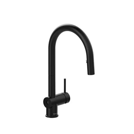 Riobel Azure Pull-Down Touchless Kitchen Faucet With C-Spout - Plumbing Market