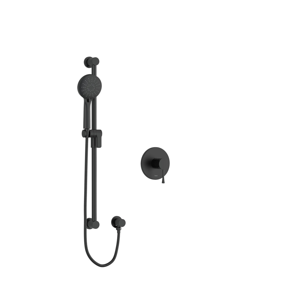 Riobel Edge Type P (Pressure Balance) Shower - Black (EDTM54BK-SPEX)