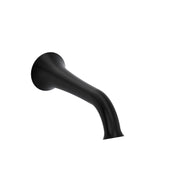 Riobel Edge Wall Mount Tub Spout - Black (ED80BK)