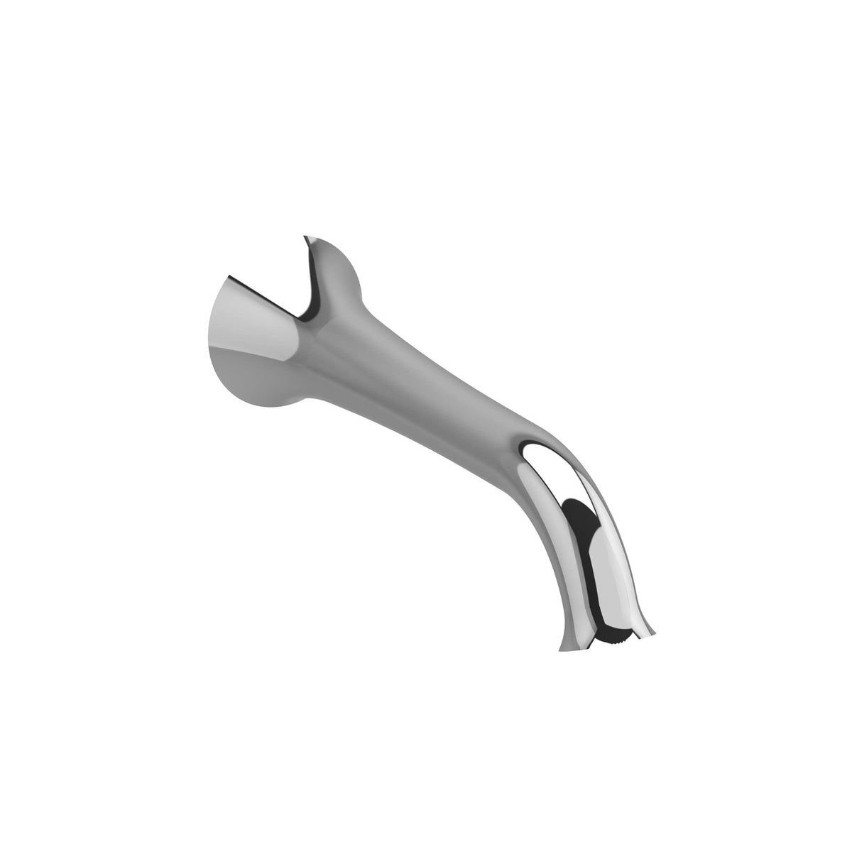 Riobel Edge Wall Mount Tub Spout - Chrome (ED80C)