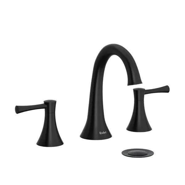 Riobel Edge Widespread Bathroom Faucet with Lever Handles - Plumbing Market