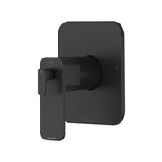 Riobel Equinox 1/2" Thermostatic & Pressure Balance Valve Trim with 2 Functions - Black (TEQ44NBK)
