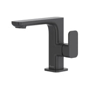 Riobel Equinox Single Handle Bathroom Faucet with Side Handle - Black (EQS01SHBK)