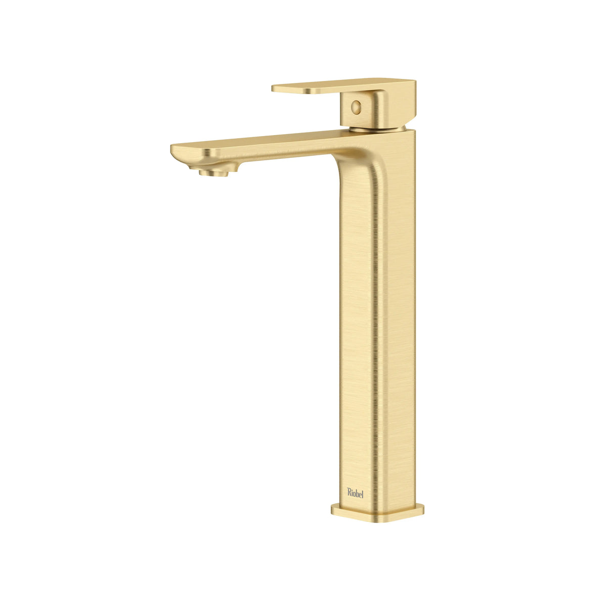 Riobel Equinox Single Handle Tall Bathroom Faucet - Satin Brass US4 (EQL01US4)