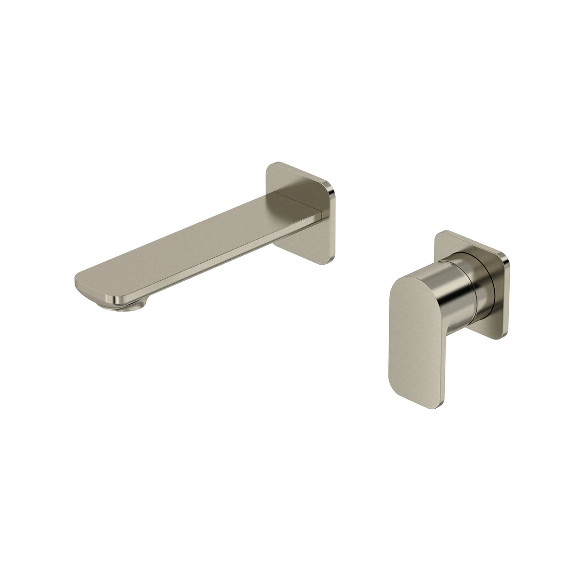 Riobel Equinox Wall-Mount Bathroom Faucet Trim 360° Spout - Brushed Nickel (TEQ360BN)