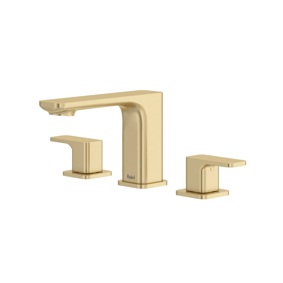 Riobel Equinox Widespread Bathroom Faucet - Satin Brass US4 (EQ08US4)