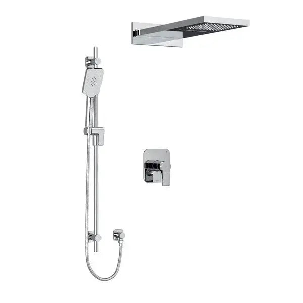 Riobel Fresk 1/2" Thermostatic & Pressure Balance Shower Kit 2745 - Chrome (KIT2745FRC-SPEX)