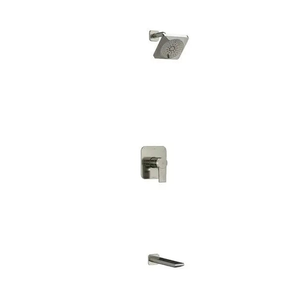 Riobel Fresk 1/2" Thermostatic & Pressure Balance Shower Kit 4744 - Brushed Nickel (KIT4744FRBN-EX)