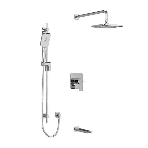 Riobel Fresk 1/2" Thermostatic & Pressure Balance Shower Trim Kit 1345 - Chrome (TKIT1345FRC-6)