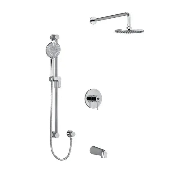 Riobel GS 1/2" Thermostatic & Pressure Balance Shower Trim Kit 1345 - Chrome (TKIT1345GSC-6)