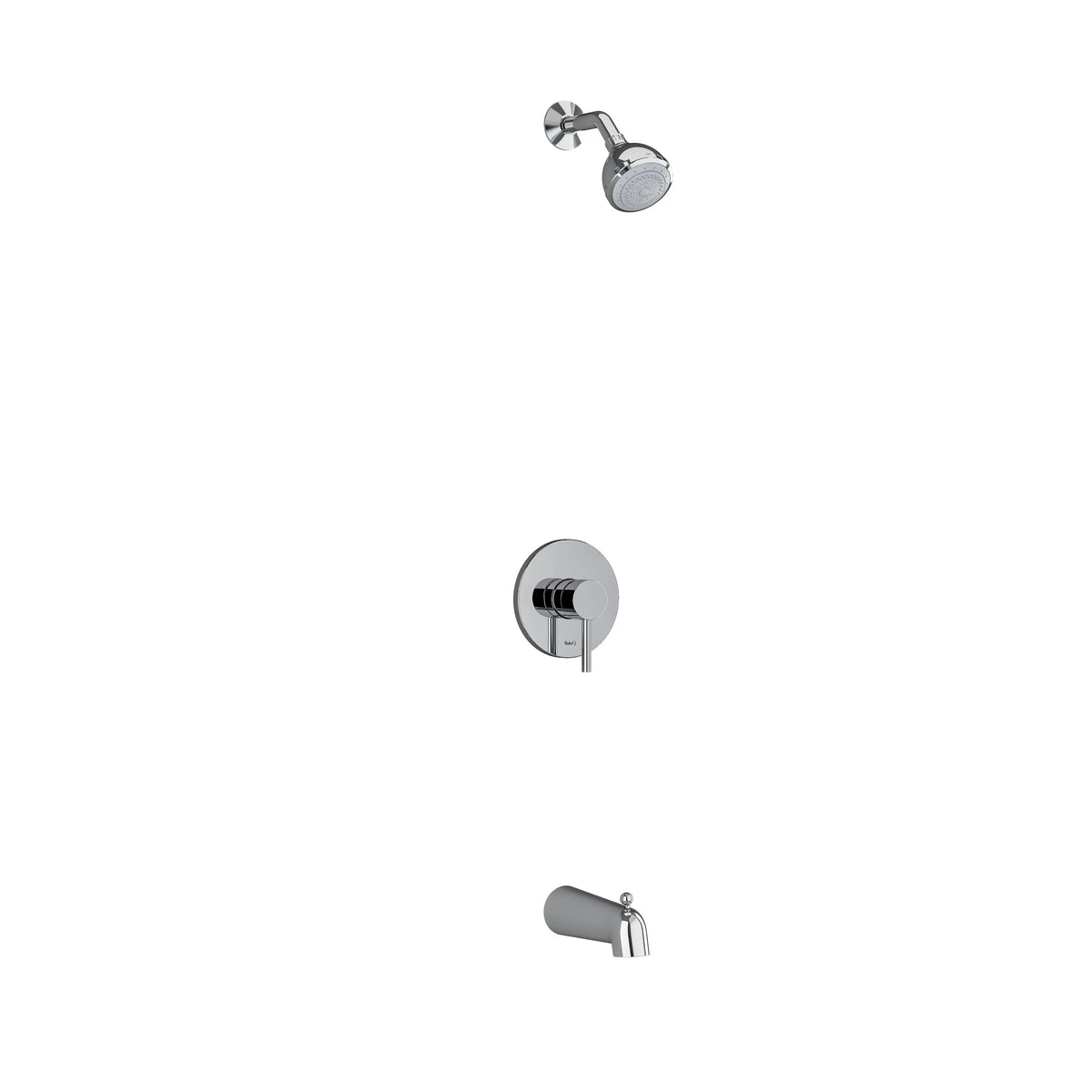 Riobel GS Pressure Balance Shower Kit GS53 - Chrome (GS53C)