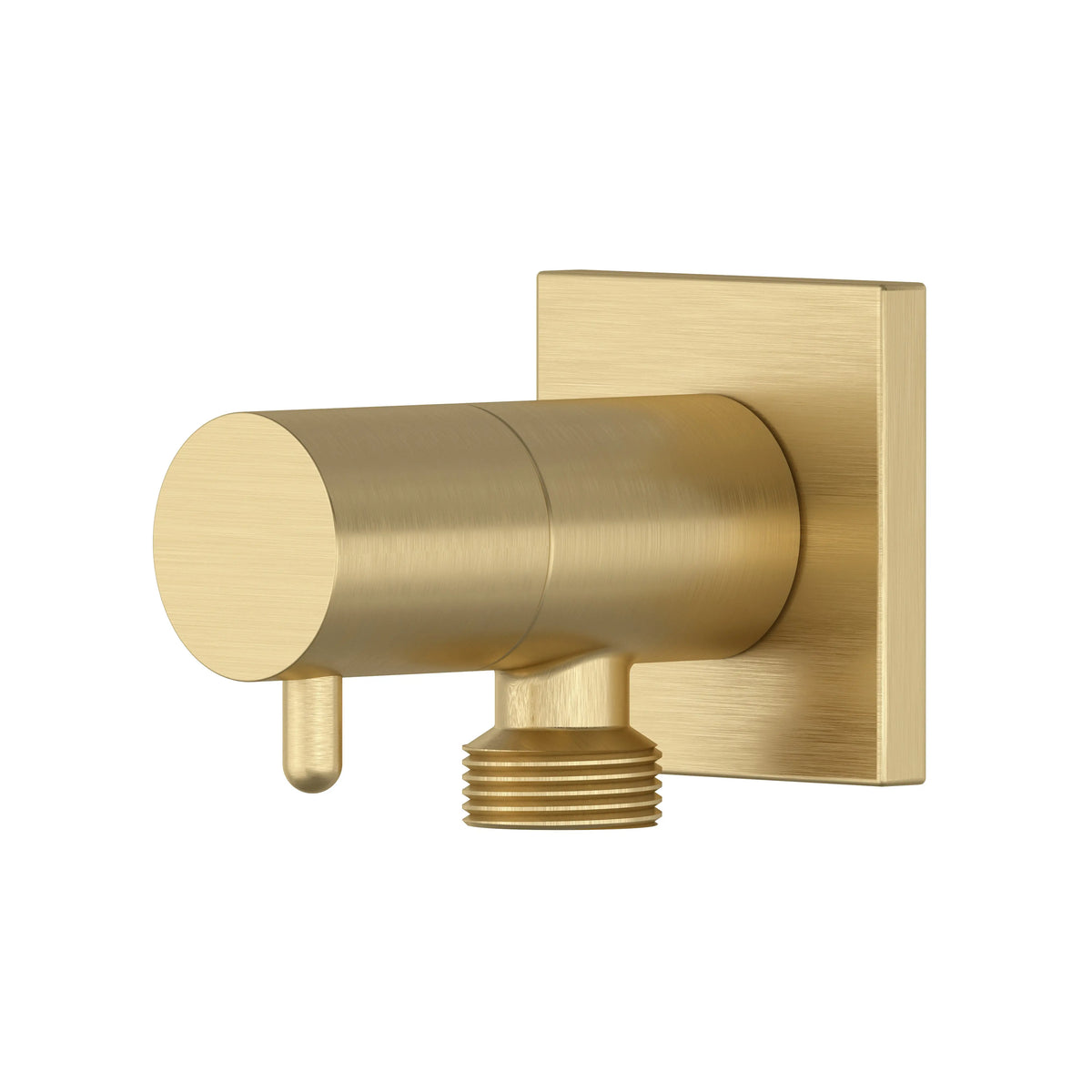 Riobel Handshower Outlet With Integrated Volume Control 760 - Satin Brass US4 (760US4)