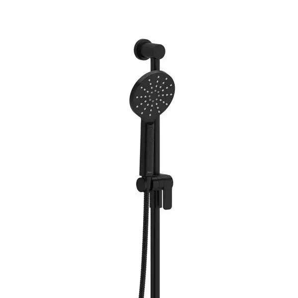 Riobel Handshower Set With 31" Slide Bar And 3-Function Handshower 4664 - Black (4664BK-WS)