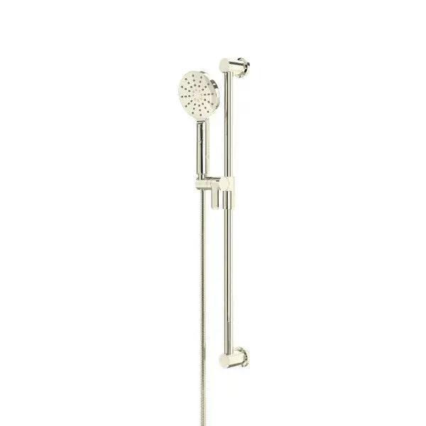 Riobel Handshower Set With 31" Slide Bar And 3-Function Handshower 4664 - Polished Nickel (4664PN-WS)