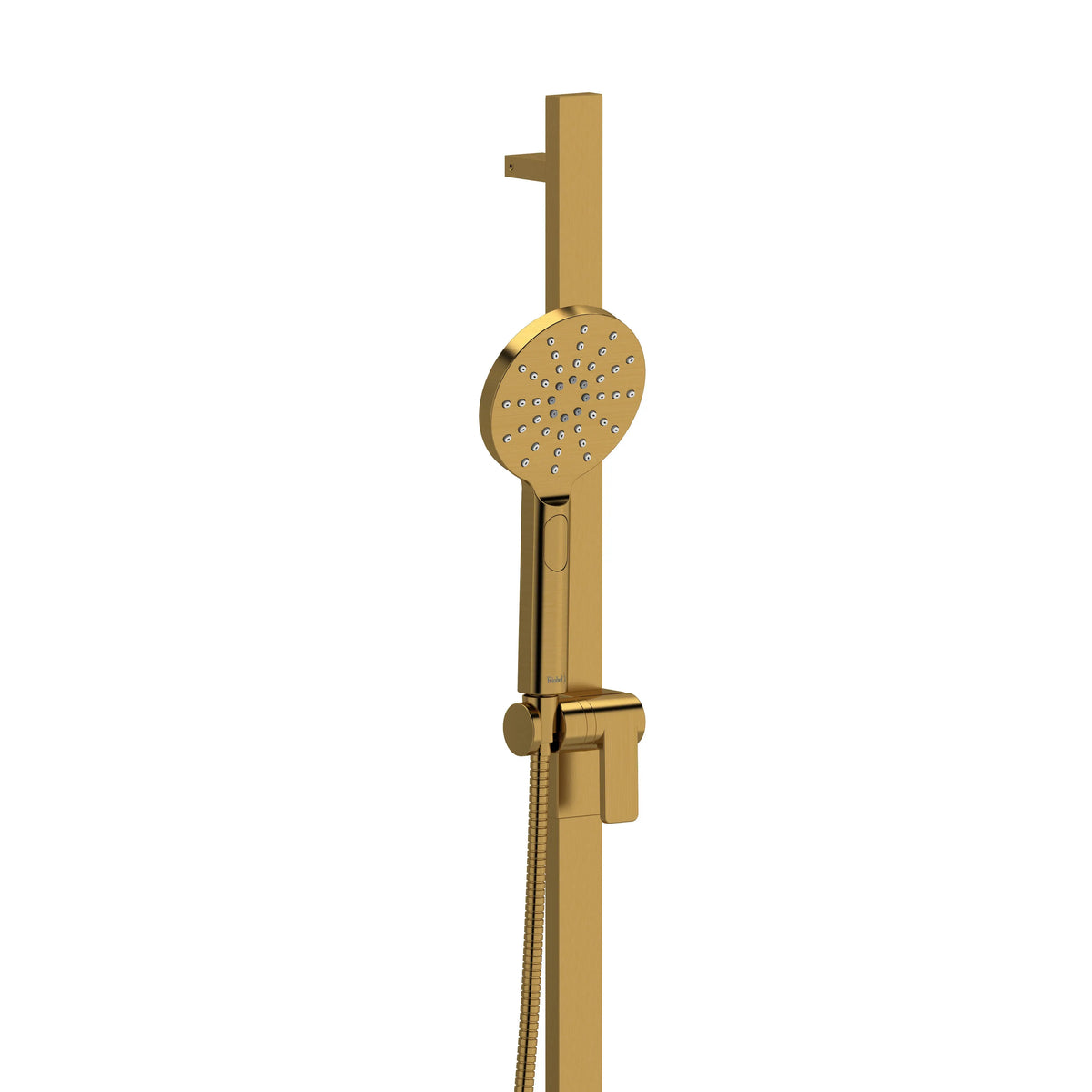 Riobel Handshower Set With 32" Slide Bar And 3-Function Handshower 4844 - Brushed Gold (4844BG-WS)