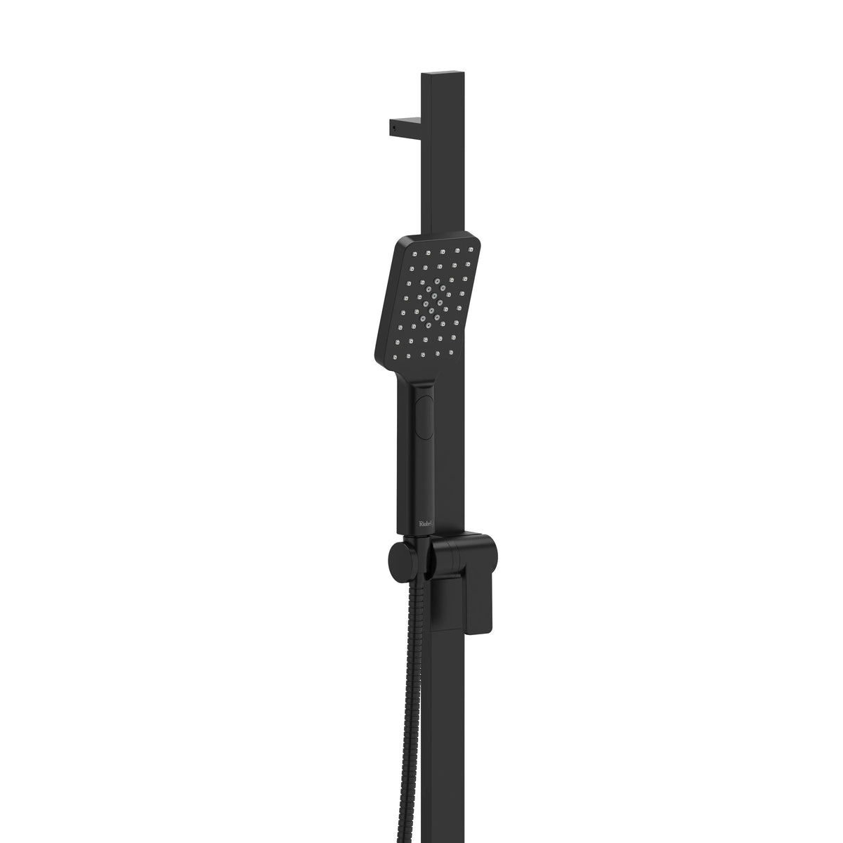 Riobel Handshower Set With 32" Slide Bar And 3-Function Handshower 4845 - Black (4845BK)