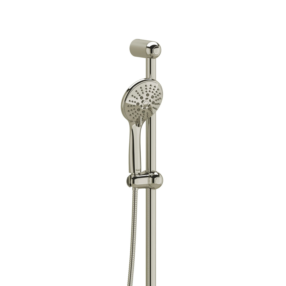 Riobel Handshower Set With 32" Slide Bar And 3-Function Handshower 6006 - Polished Nickel (6006PN-WS)