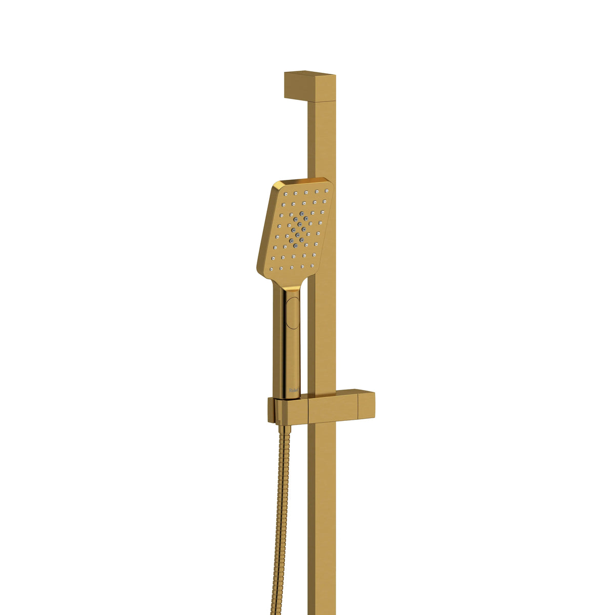 Riobel Handshower Set With 34" Slide Bar And 3-Function Handshower - Brushed Gold (4865BG)