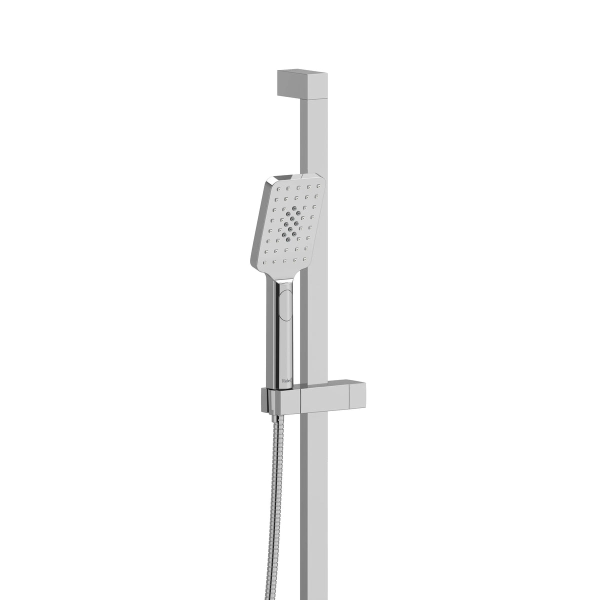 Riobel Handshower Set With 34" Slide Bar And 3-Function Handshower - Chrome (4865C)