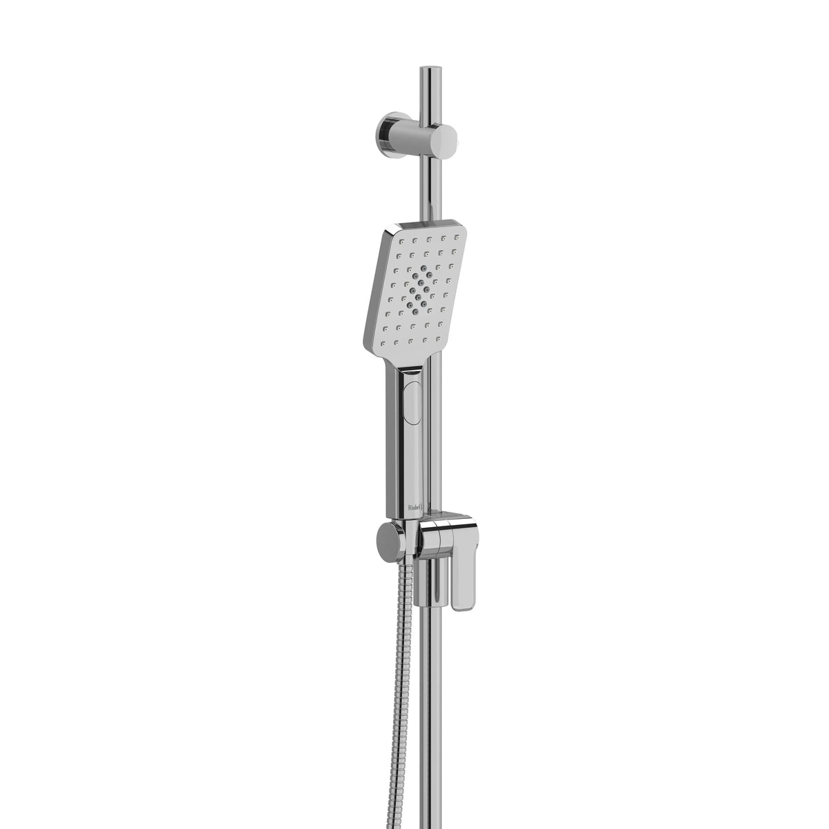 Riobel Handshower Set With 36" Slide Bar And 3-Function Handshower 4815 — Chrome - Chrome (4815C-WS)