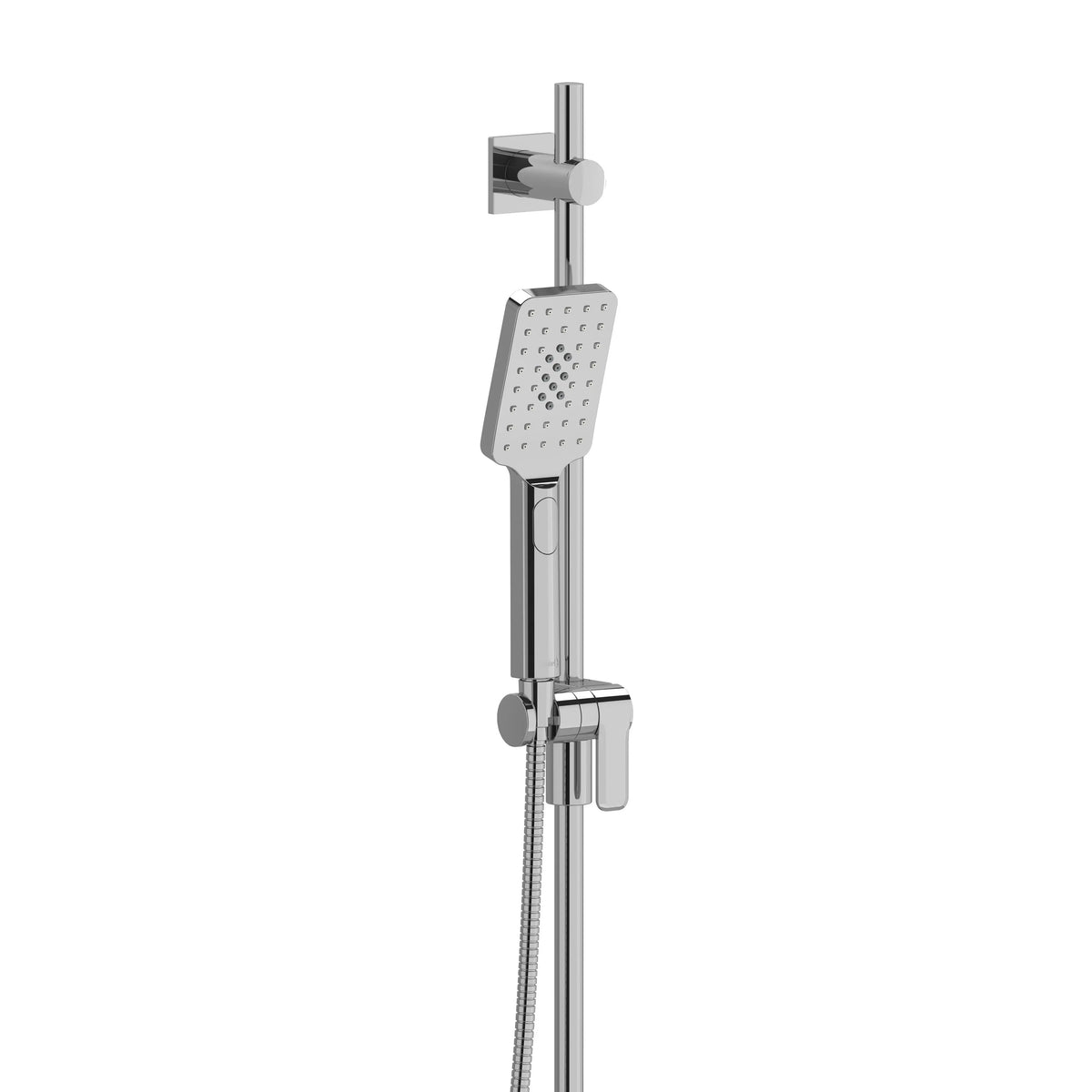 Riobel Handshower Set With 36" Slide Bar And 3-Function Handshower 4825 - Chrome (4825C-WS)
