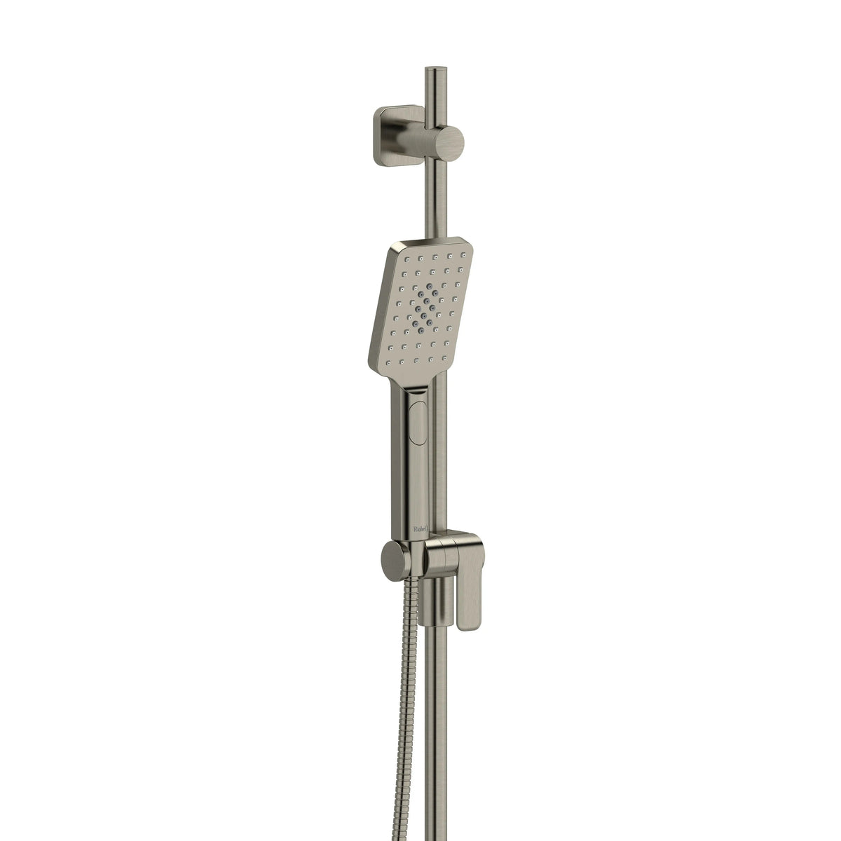 Riobel Handshower Set With 36" Slide Bar And 3-Function Handshower 4835 - Brushed Nickel (4835BN-WS)