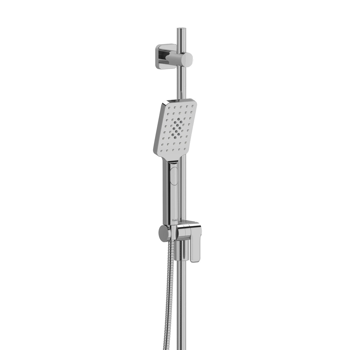 Riobel Handshower Set With 36" Slide Bar And 3-Function Handshower 4835 - Chrome (4835C-WS)