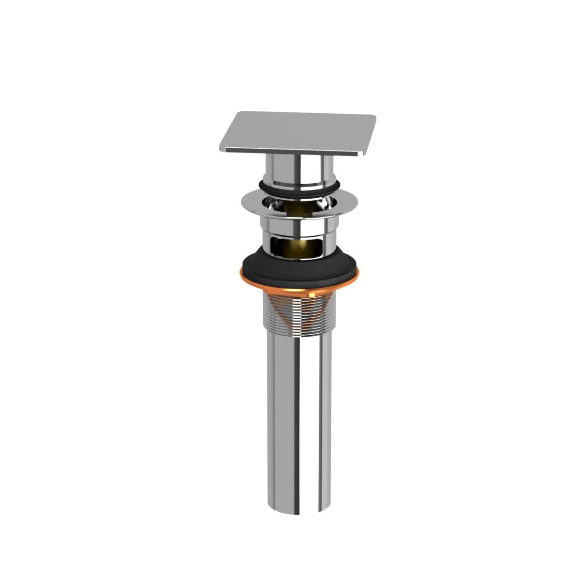 Riobel Lavatory Push Drain With Overflow DB140 - Chrome (DB140C)