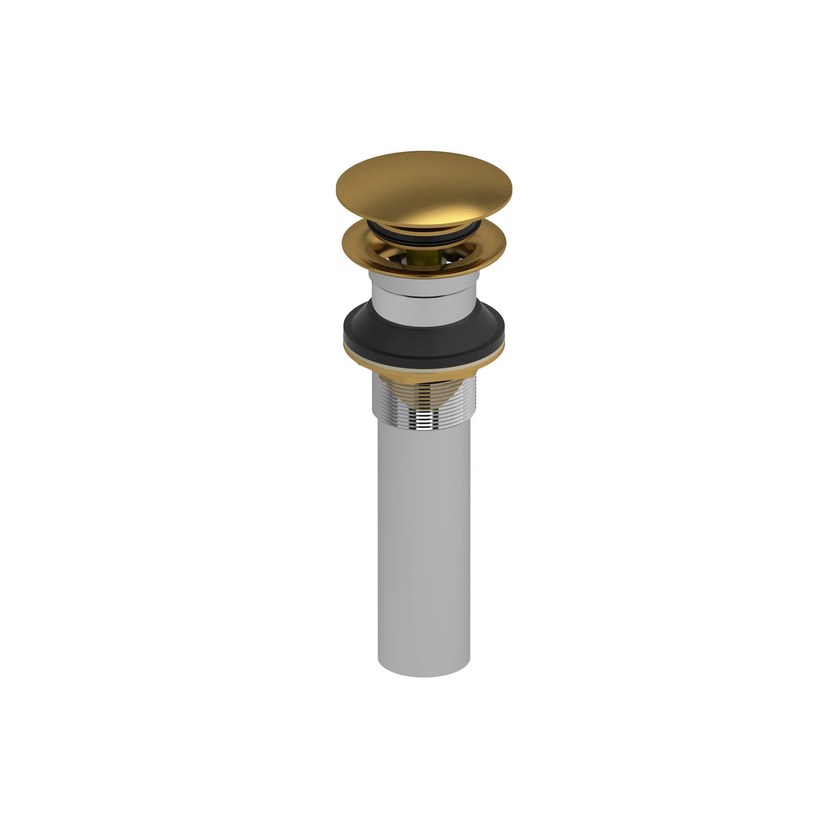 Riobel Lavatory Push Drain Without Overflow DL160 - Brushed Gold (DL160BG)