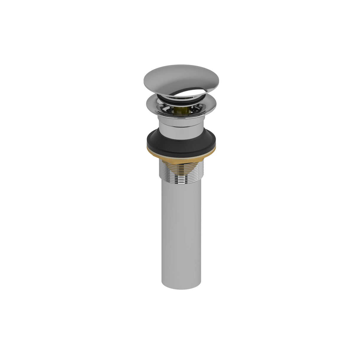 Riobel Lavatory Push Drain Without Overflow DL160 - Chrome (DL160C)