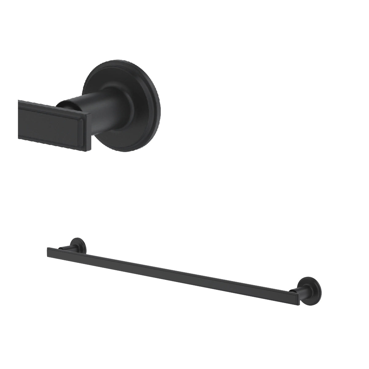 Riobel Manifesto 24" Towel Bar - Black (MF5BK)