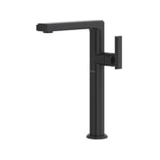 Riobel Manifesto Single Handle Tall Bathroom Faucet - Black (MFL01BK)