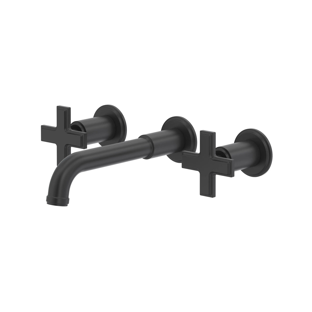 Riobel Manifesto Wall-Mount Bathroom Faucet Trim - Black (TMF03+BK)