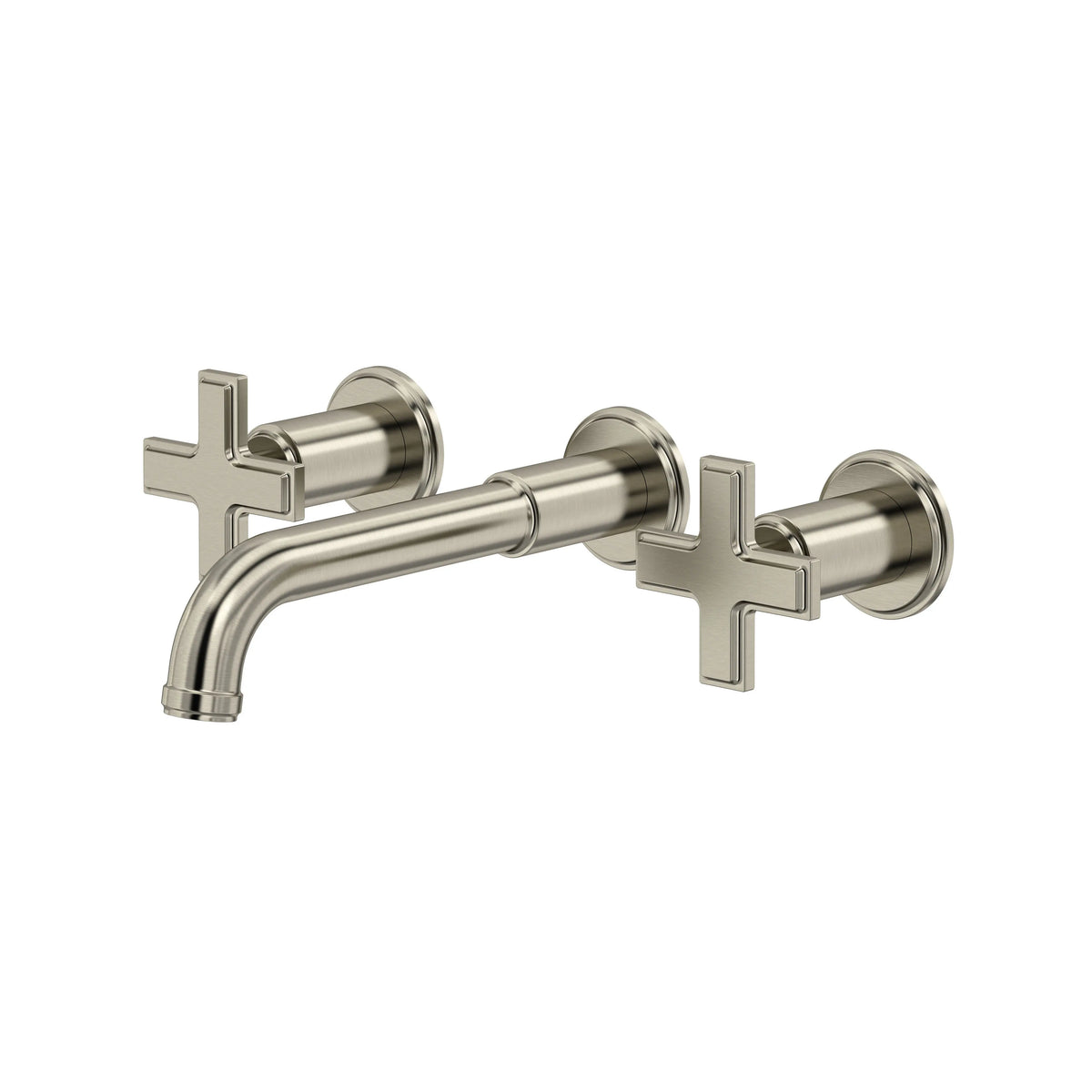 Riobel Manifesto Wall-Mount Bathroom Faucet Trim - Brushed Nickel (TMF03+BN)