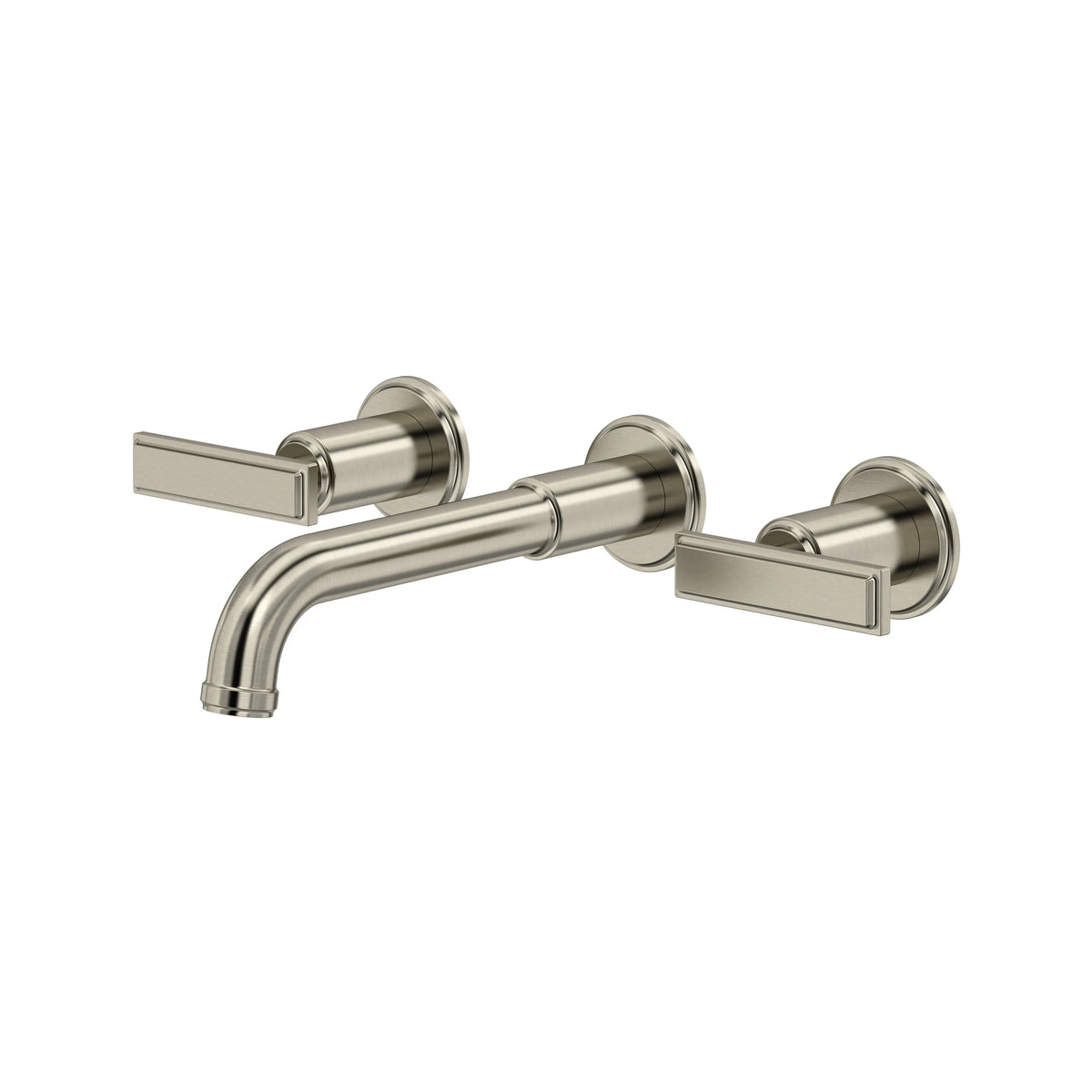 Riobel Manifesto Wall-Mount Bathroom Faucet Trim - Brushed Nickel (TMF03LBN)