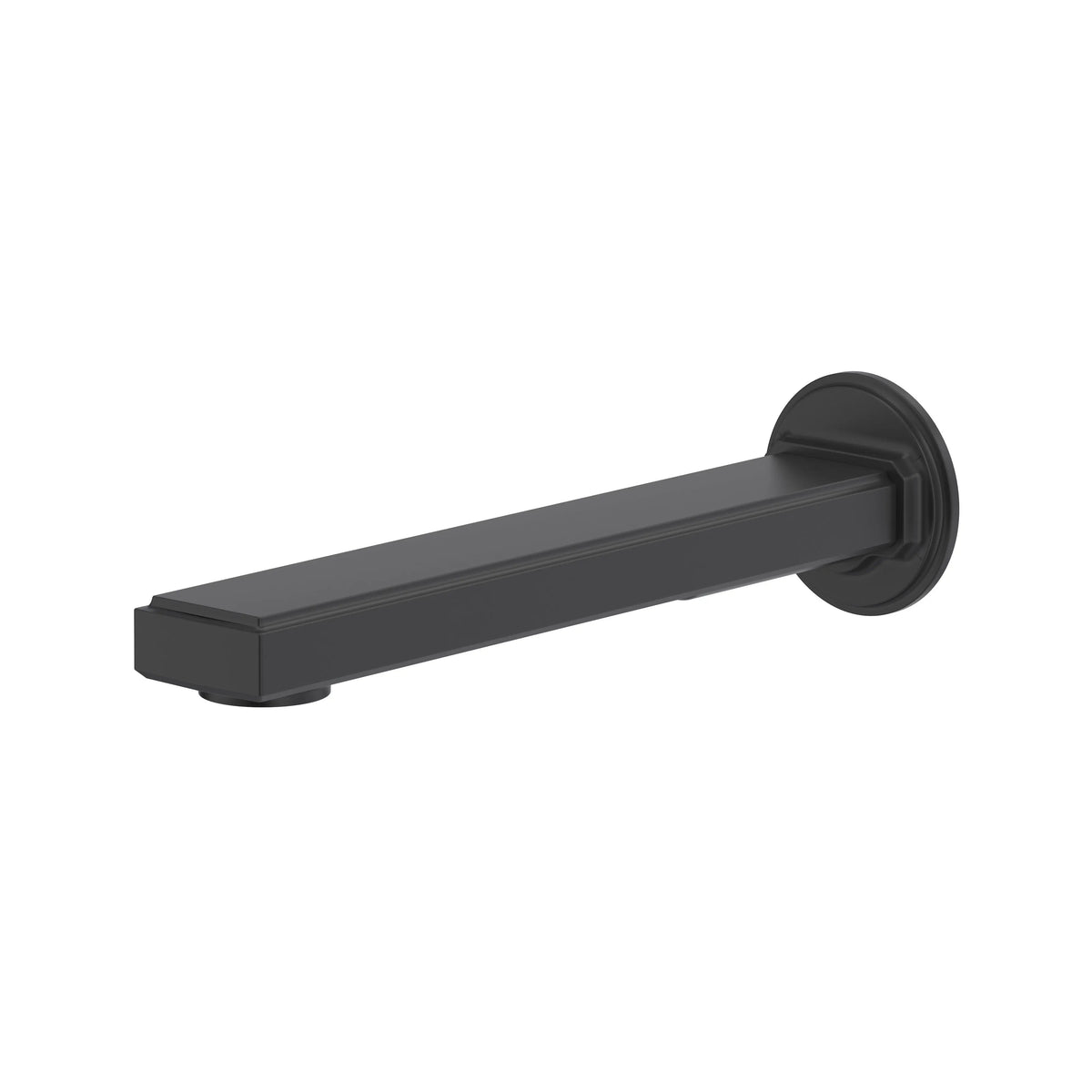 Riobel Manifesto Wall-Mount Tub Spout - Black (MF80BK)