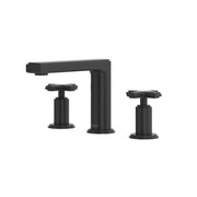 Riobel Manifesto Widespread Bathroom Faucet with Low Spout - Black (MF08+BK)